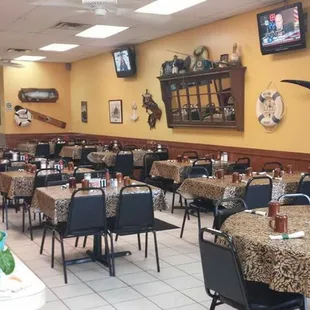 A good view near the front looking back