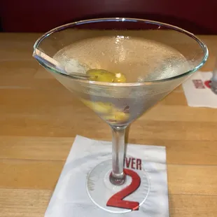 Dirty martini