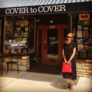 It was a thrill to have YA author Gayle Forman visit Cover to Cover!