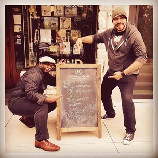 Illustrators Stacey Robinson and John Jennings