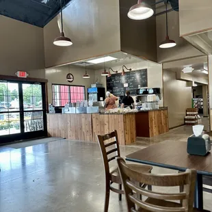 Huge newly renovated restaurant area