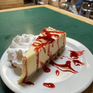 New York style cheesecake