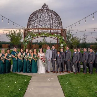 The altar at the venue.