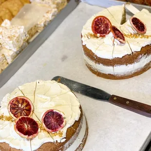 Rose &amp; Mary (Blood Orange and Olive Oil Cake)