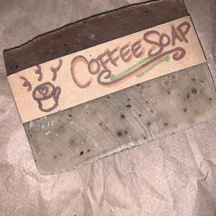 Coffee Soap from Green GRRRL Wisdom