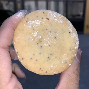 Lemon Poppy Alfajores