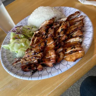 Large teriyaki chicken