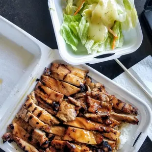 Large Chicken Teriyaki Entree