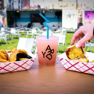 Omars food + a slushie