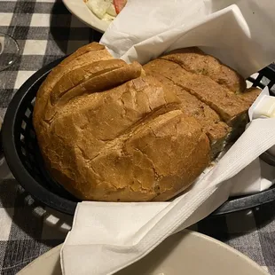 Complimentary bread