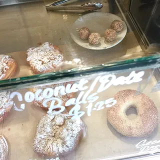 3 Coconut and Date Balls