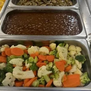 Mixed vegetables  Beans