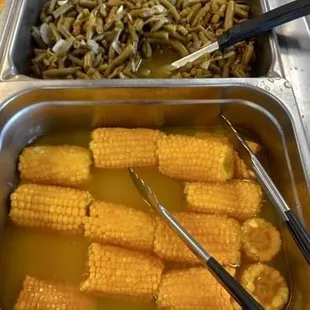 Corn and green beans