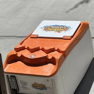 Cabana safe with server assist button.