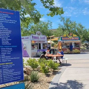 Funnel cakes &amp; chicken fingers/fries - 9/17/23