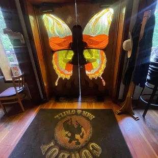 Inside view of the MAJESTIC  MASTERPIECE of the front door