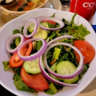 Salad, part of the soup and salad deal