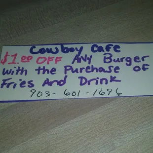 cowboy cafe
