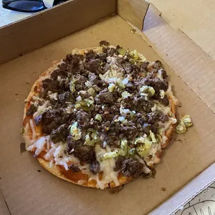 Vegan and Dairy free small- cheese burger