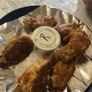 1/2 dozen wings