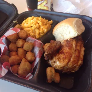 1/4 Chicken & Brisket