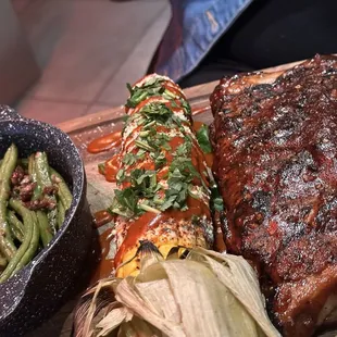 My coworker said the ribs didn't have much flavor inside