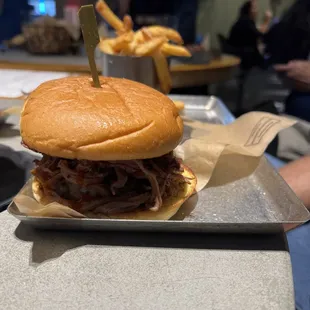 BBQ Whiskey Burger