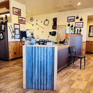 the kitchen and dining area