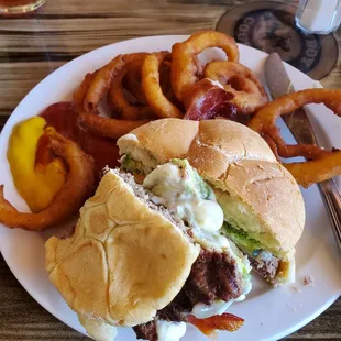 Pepper Jack Cheese Burger