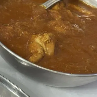 Chicken Tikka w a twist recommended by James.