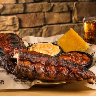 ribs, bbq ribs, food