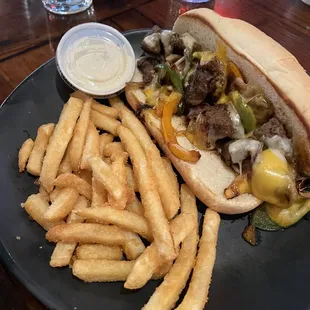 Philly steak sandwiches