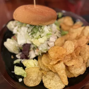 Turkey club wrap as a sand which.