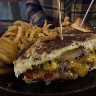 Philly Steak Grilled Cheese