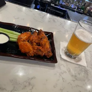 Best wings and beer
