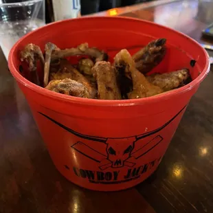 Bucket of wings