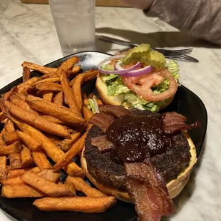 Bacon burger.