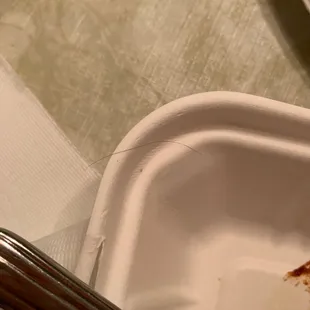 Hair that was in my sandwich.