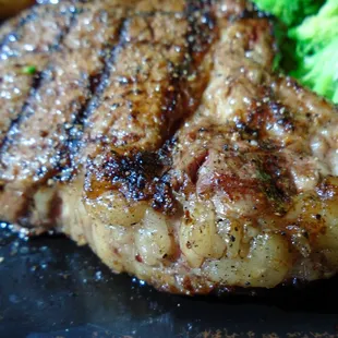 Ribeye, close-up.