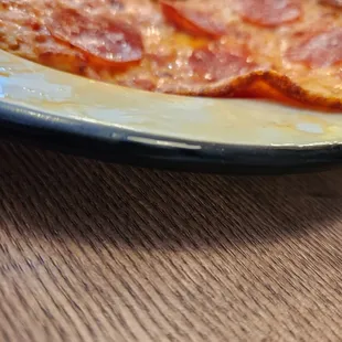 Very thin crust