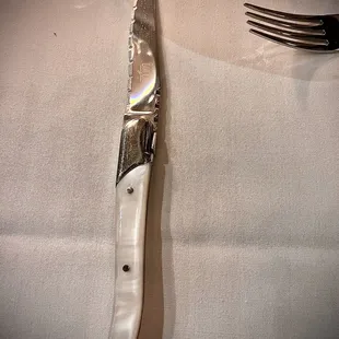 Oh how I marveled at the pearl handled steak knife!