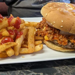 Texas Chili Burger