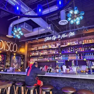 Bar area