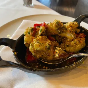 Side of roasted cauliflower