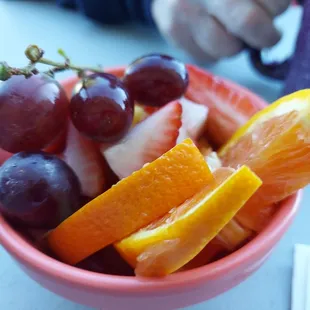a bowl of fruit
