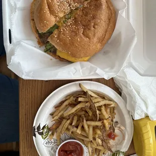food, burgers