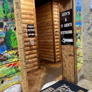 Hallway to restrooms, and laundry.