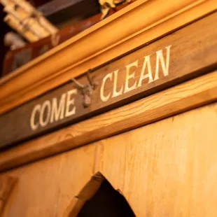 Confess your love for cocktails in the confessional