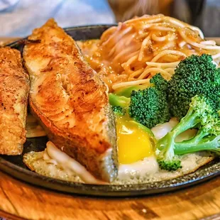 food, grilled fish