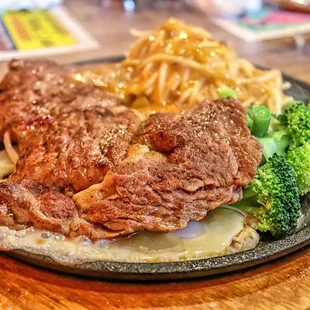 steak, food